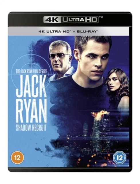 JACK RYAN SHADOW RECRUIT UHD BD 4k Brand New