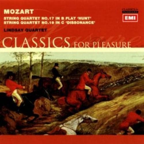 Lindsay Quartet : Mozart: String Quartets Nos 17 & 19 CD Pre-Owned