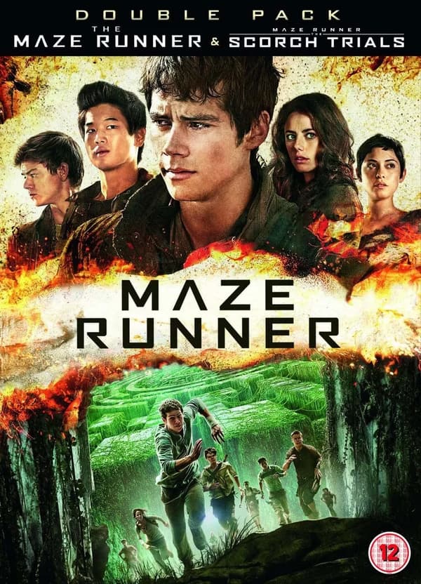 Maze Runner 1-2 DVD Boks