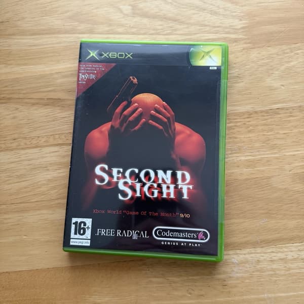 Second Sight Microsoft Xbox Original PAL Brand New