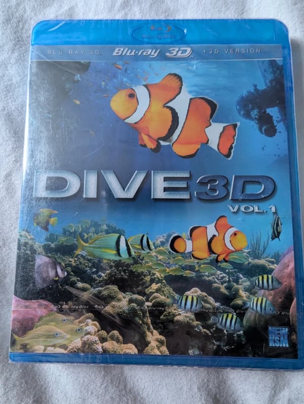 Dive 3D Part 1 (Bluray 3D, 2013) Brand New