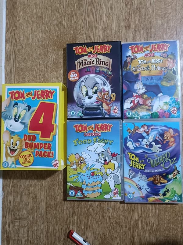 Tom and Jerry: 4 Bumper Pack Collection - DVD