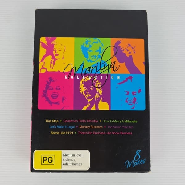 Marilyn Collection - 8 Filmer DVD