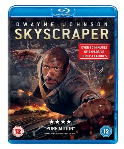 Skyscraper BluRay (2018) Dwayne Johnson, Marshall Thurber (DIR) cert 12 Brand New
