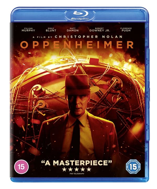 Oppenheimer (Blu-ray) med Cillian Murphy, Emily Blunt