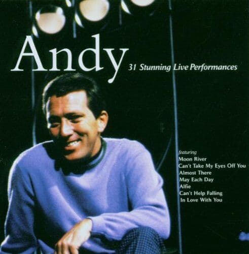 Andy Williams : Andy: 31 Stunning Live Performances CD 2 discs (2001) Pre-Owned