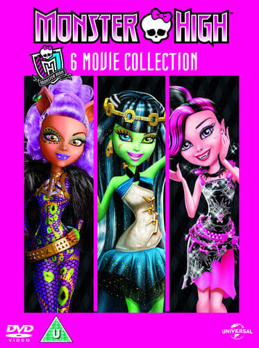 Monster High: Collection DVD (2014) 5 diske