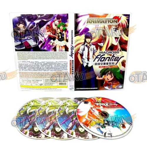 MACROSS FRONTIER - Anime TV-serie DVD Box Set (1-25 episoder + 2 filmer)