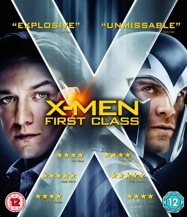 XMen First Class BluRay Brand New