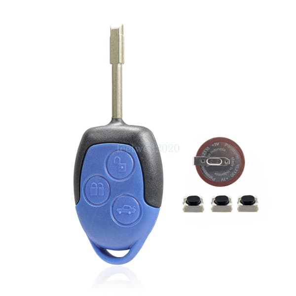 For Ford Transit MK7 2010 2011 2012 2013 2014 Remote Key Fob Case Shell Battery