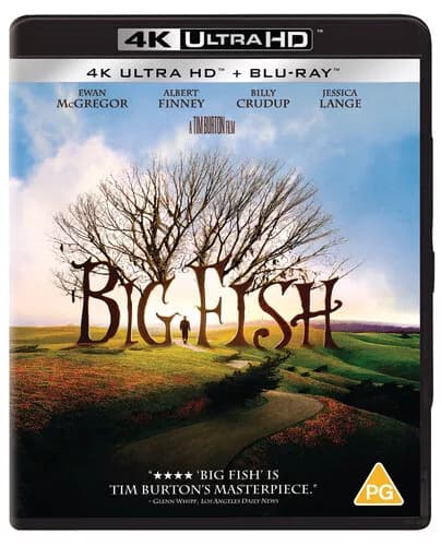 Big Fish Bluray (2021) Ewan McGregor, Burton (DIR) cert PG 2 discs Brand New