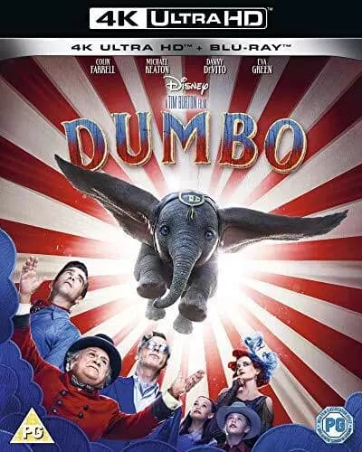 Dumbo Bluray 18 Brand New