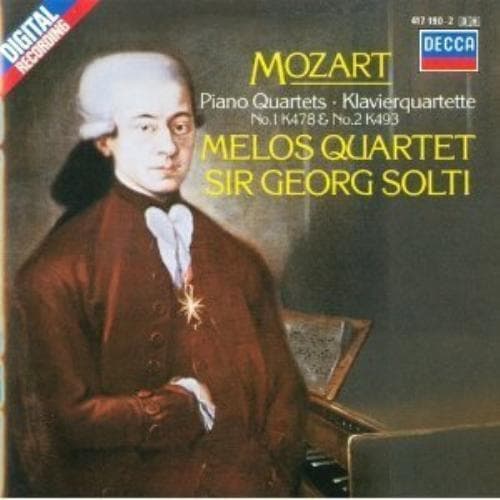 Mozart: Piano Quartets CD Pre-Owned