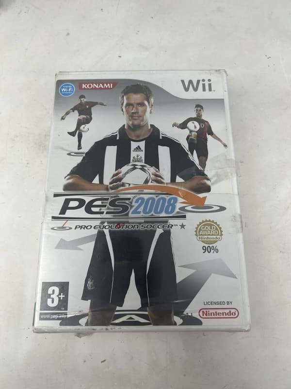 Wii PRO EVOLUTION SOCCER 2008 Nintendo Game Brand New