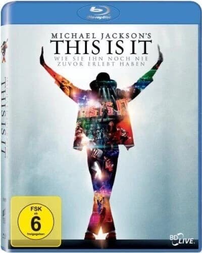 and Michael Jackson's This Is It (Bluray, 2009) Brand New