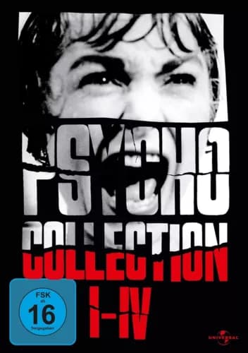 Psycho: Komplett Filmsamling 1-4 (DVD)