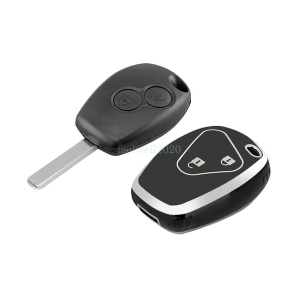2 Button Car Remote Key Shell Cover For Renault Trafic Kangoo Clio Master Twingo