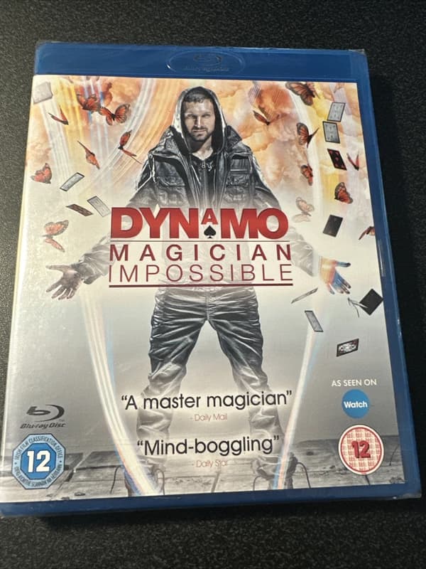 Dynamo Magician Impossible (Bluray, 2011) Brand New