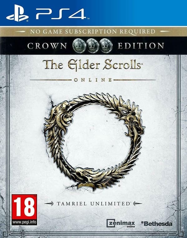 PlayStation 4 : The Elder Scrolls Online - Crown Edition VideoGames Pre-Owned