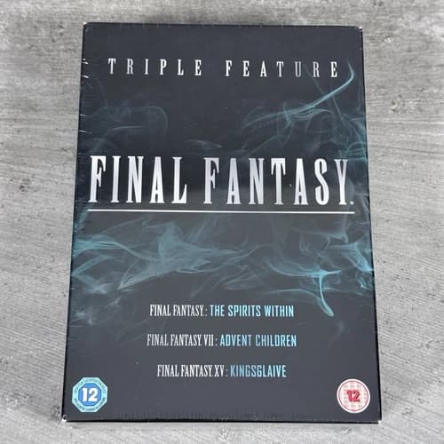Final Fantasy Triple Feature DVD Boksæt - Spirits, Advent, Kingsglaive