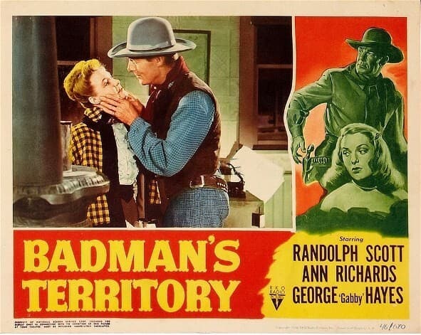 BADMANS TERITORY western classic . public domain DVD
