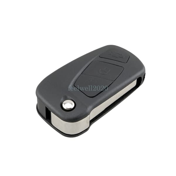 3 Button Flip Key Case Shell for + Blade Ford KA MK2 2008-2016 Remote Fob Cover