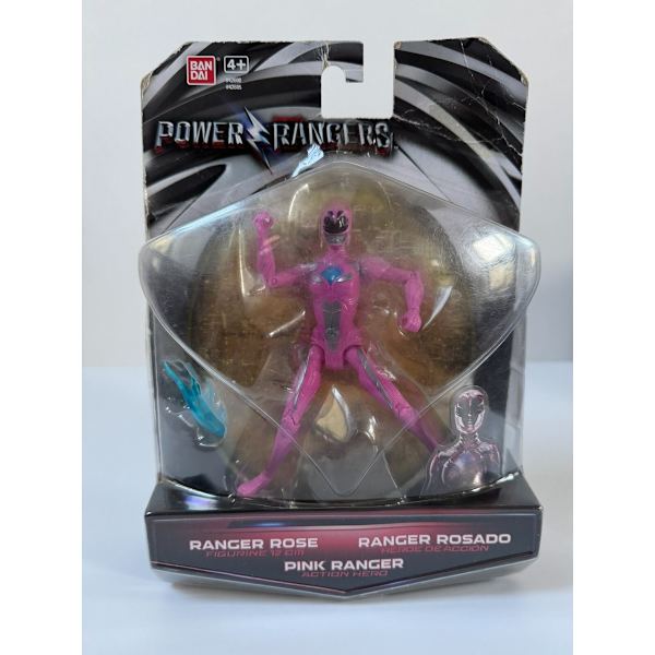 Power Rangers Ranger Rose Pink Ranger Action Hero Figure by Bandai ...