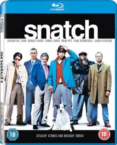 SNATCH BLU RAY BRAD PITT Brand New