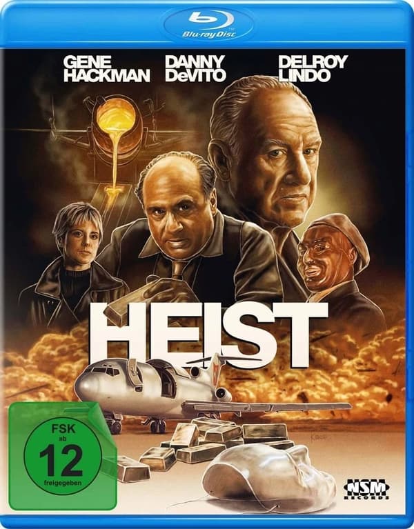 Heist Der letzte Coup (Bluray) Gene Hackman Danny DeVito David Mamet Brand New