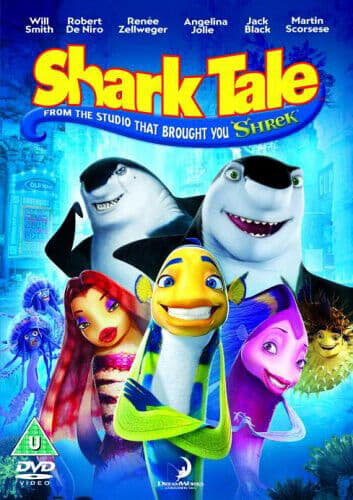 Shark Tale DVD (2006) Bibo Bergeron Cert U Pre-Owned Region 2
