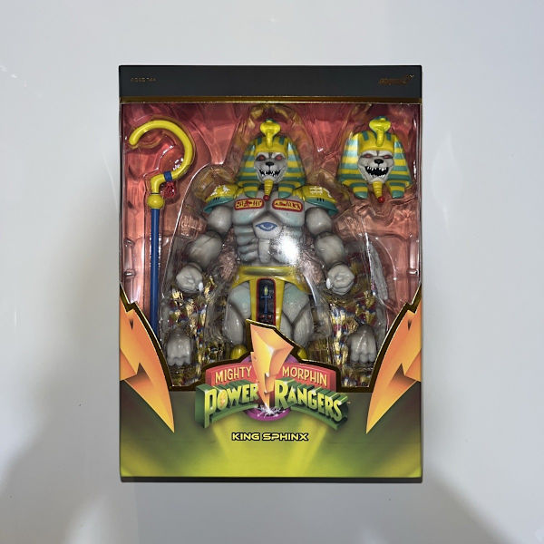 Hasbro Super 7 Ultimates Mighty Morphin Power Rangers King Sphinx ...
