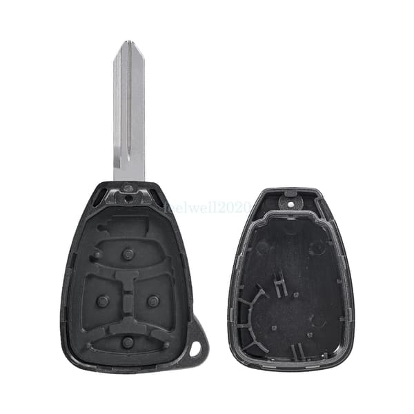 3Button Key Case Shell Blade For Chrysler 300C PT Cruiser Dodge Jeep Remote Fob