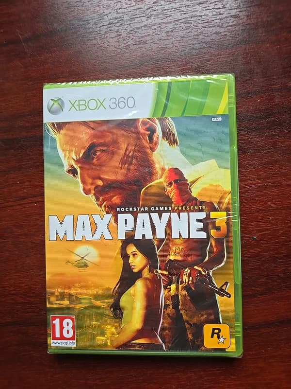 Max Payne 3 Xbox 360 Brand New