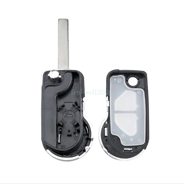 2 Button Flip Key Fob Case for Citroen C3 DS3 2009 2010 2011 2012 2013 2014 2015