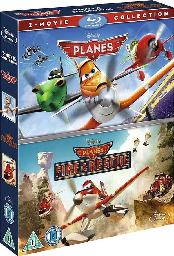 Planes / Planes 2 Fire & Rescue BluRay Brand New