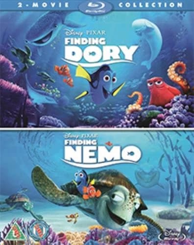 Finding Nemo/Finding Dory Region B Blu Ray Brand New