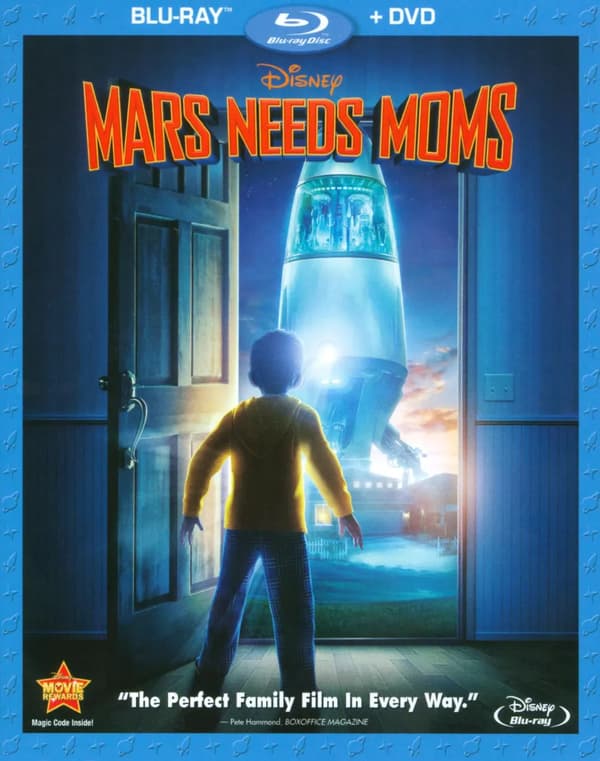 Mars Needs Moms Blu Ray Brand New
