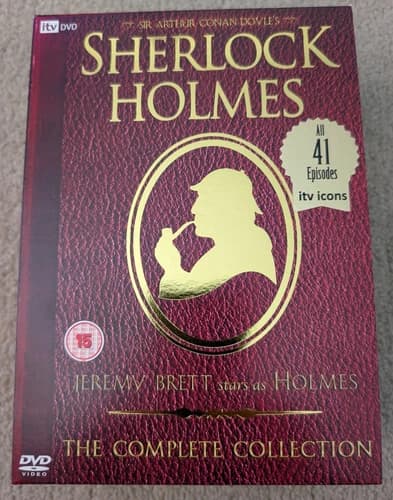 Sherlock Holmes: Komplet Samling DVD Boks (2008) - Alle 41 Afsnit