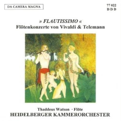 Telemann/Vivaldi : Watson-Flöte/Heidelberger Ko CD