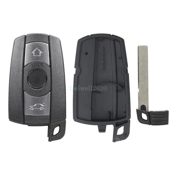 3 Button Remote Key Fob Case Shell Cover for BMW E90 E91 E92 E70 E71 E72 E81 E82