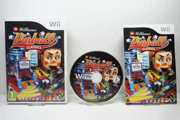 WILLIAMS PINBALL CLASSICS WII GAME Brand New