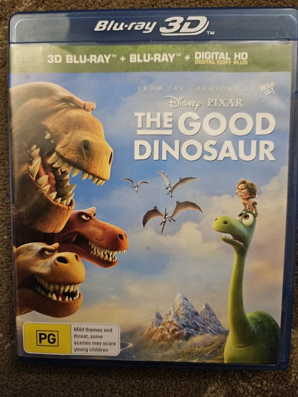 Disneys Den gode dinosauren – 3D/2D Blu-ray for barn