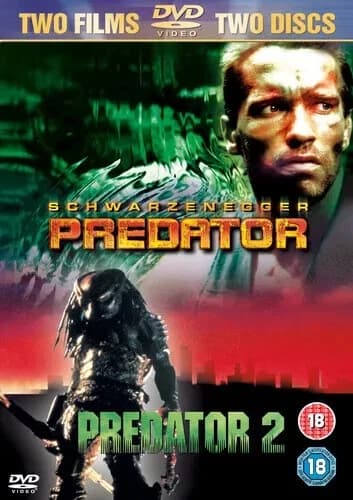 Predator / Predator 2 DVD (2004) – Arnold Schwarzenegger Action (Region 2)