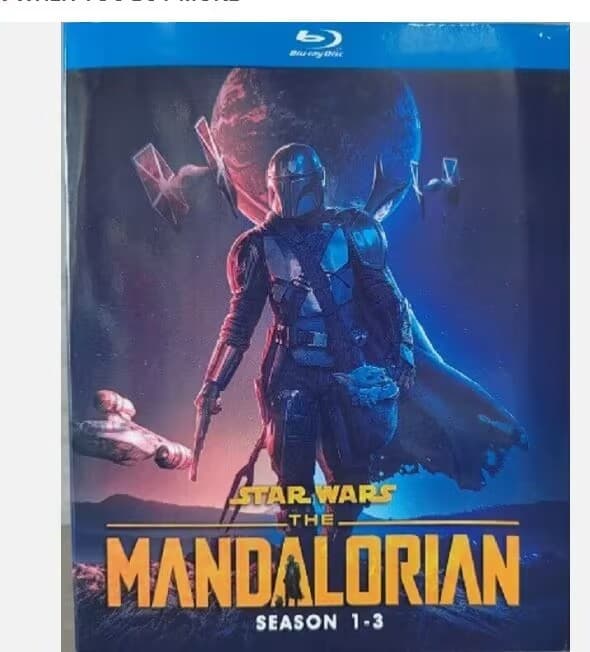 The Mandalorian Sæson 1-3 (Blu-Ray)