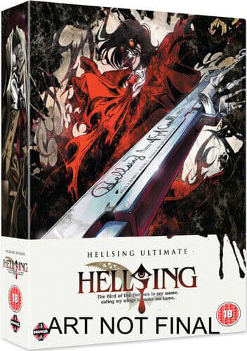 Hellsing Ultimate: Volym 1-10 Collection DVD (2019) – 8 skivor, Cert 18