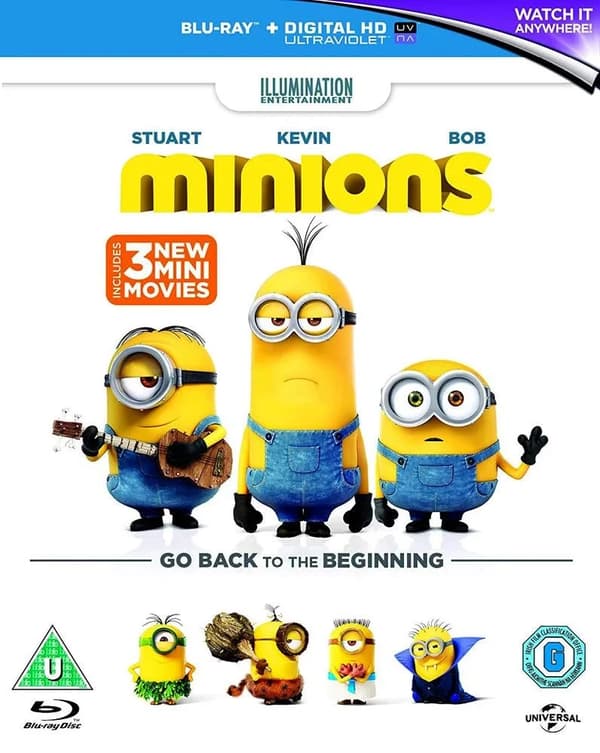 Minions BluRay Brand New