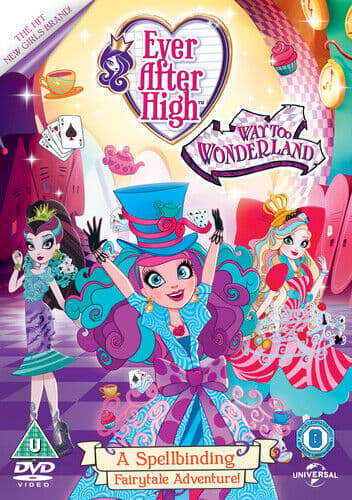Ever After High: Way Too Wonderland DVD (2016) – Animoitu, Ikäraja U