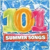 Various Artists : 101 Summer Songs CD 5 discs (2008) Pre-Owned
