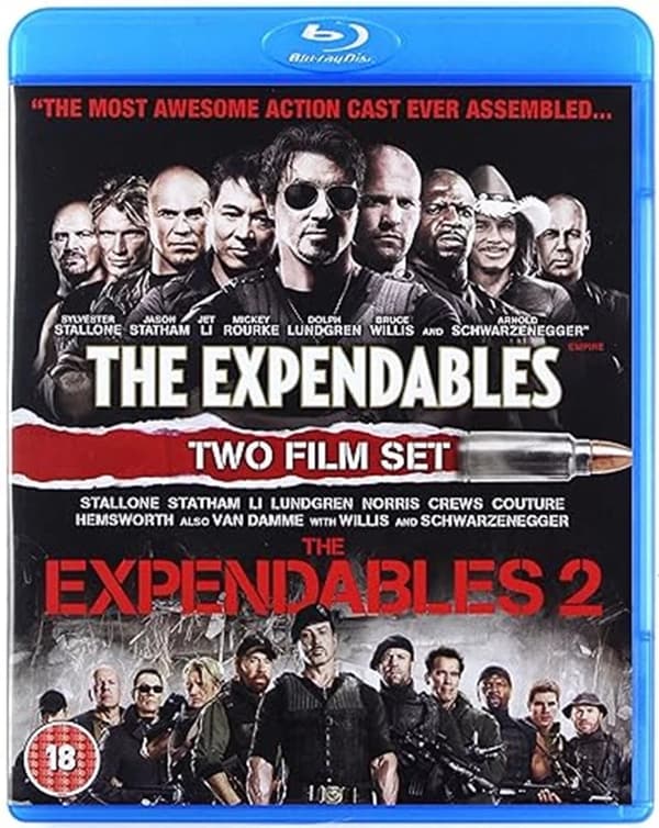 Expendables / The Expendables 2 Box Set Bluray Original R2 Brand New