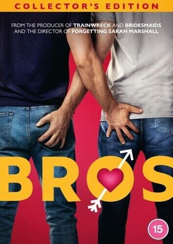 BROS (DVD, 2023) med Billy Eichner, regi Stoller